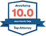 Avvo Rating 10.0 Top Attorney
