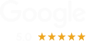 Google Rating - 5.0 stars Google Rating - 5.0 stars